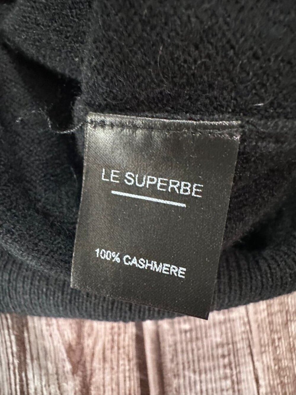 Le Superbe 100% Cashmere Cardigan Size Xs color Nouvea NWT $435 - Picture 3 of 6